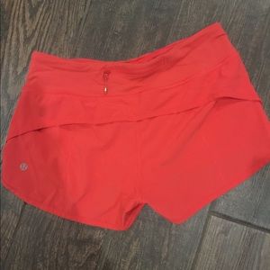 Lululemon speed shorts